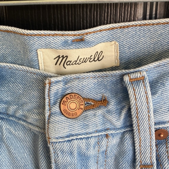 Madewell the mom jean short-Size 26 - Picture 3 of 8